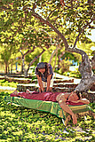 Shore side massage
