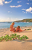 The beach at Anse de Colombier, St Barts
