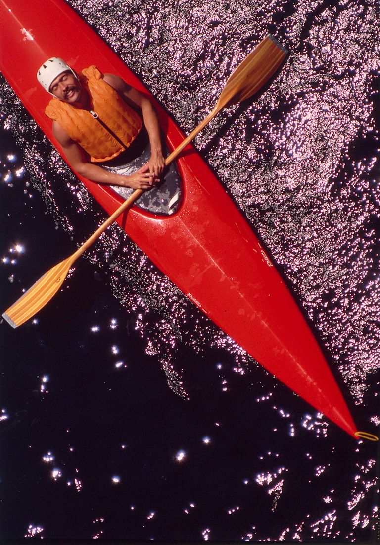 Resting Kayaker