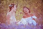 Girls in the Bluebonnets
