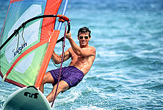 Windsurfing with Nick
