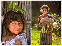 Kuna and Guaymi Girls
